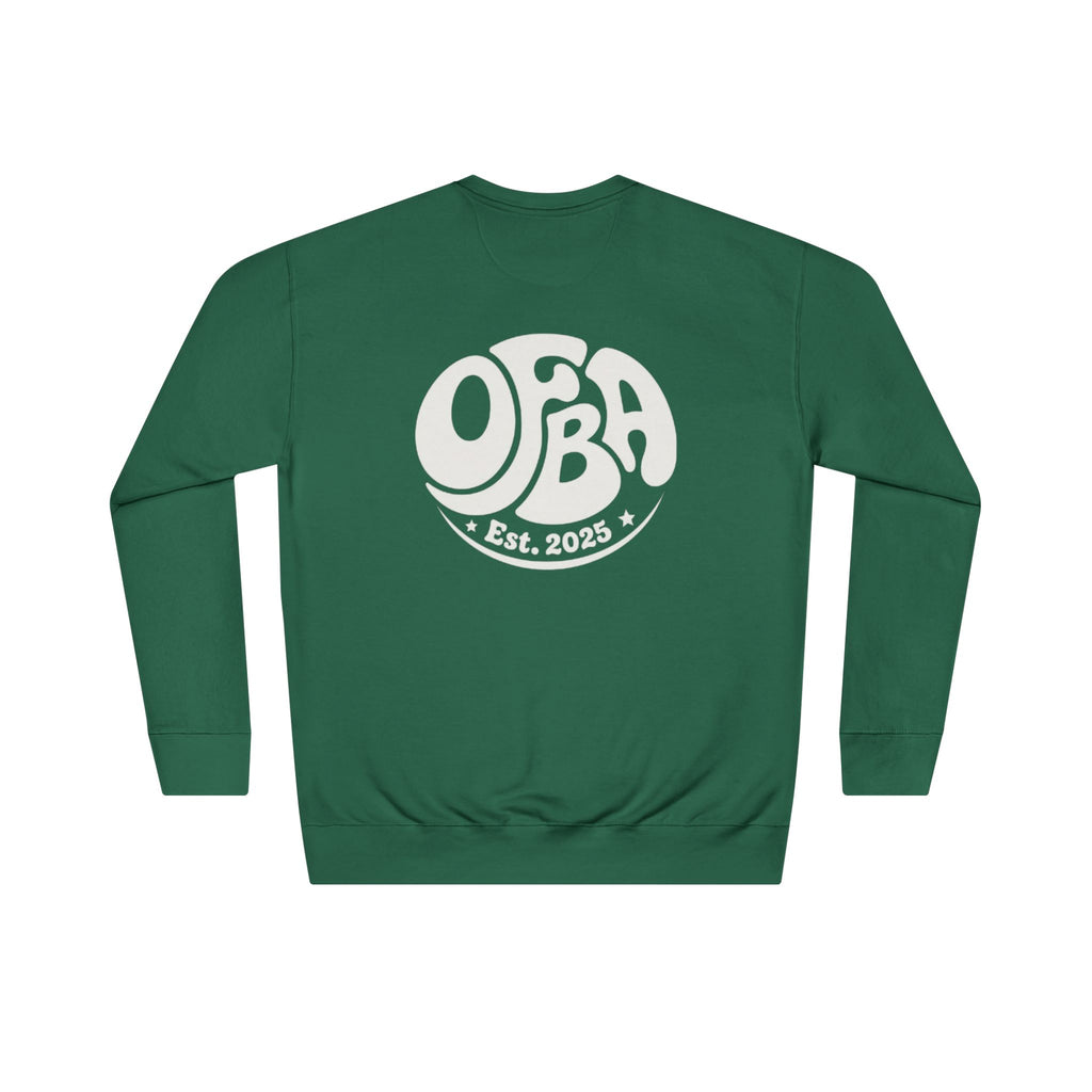 Do Good Today Crewneck Sweatshirt — OBFA Est. 2025 Retro Graphic
