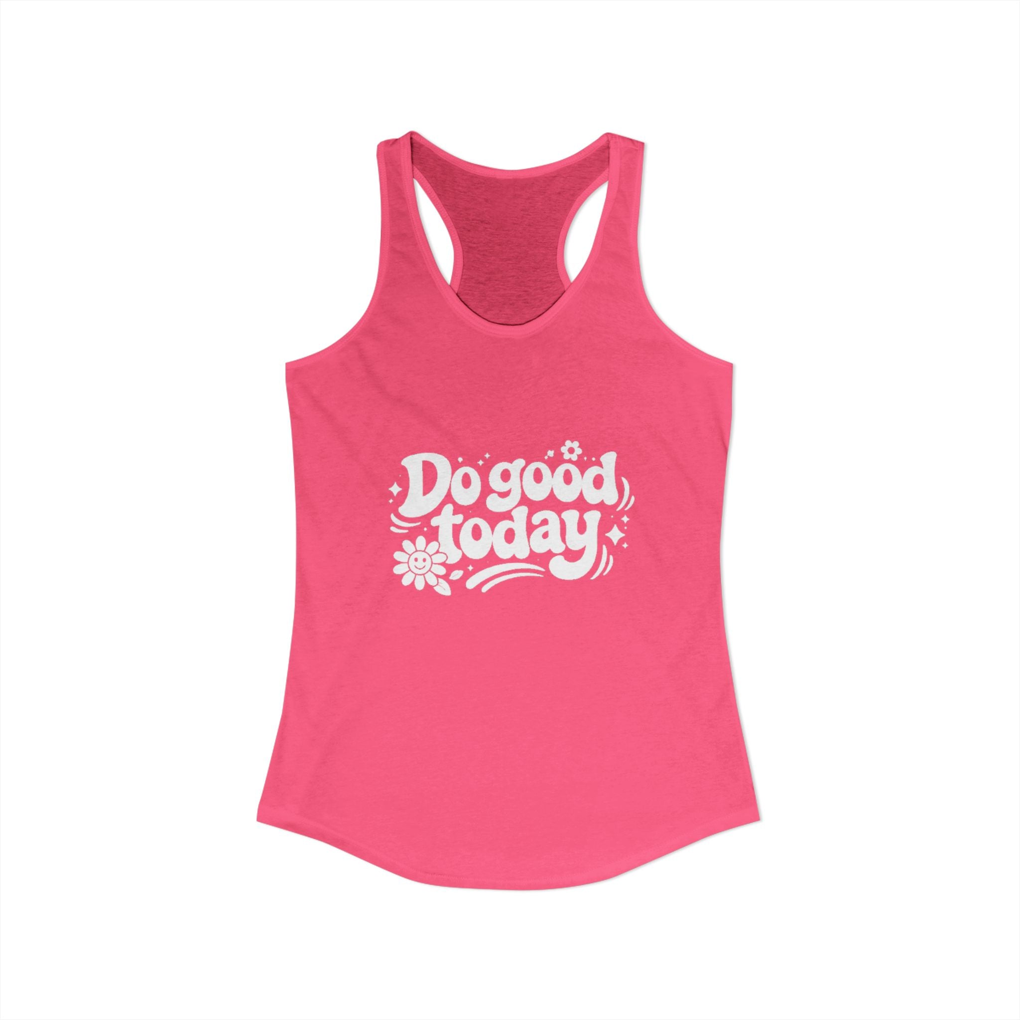 Women's "Do good today" Racerback Tank - OFBA Est 2025 logo