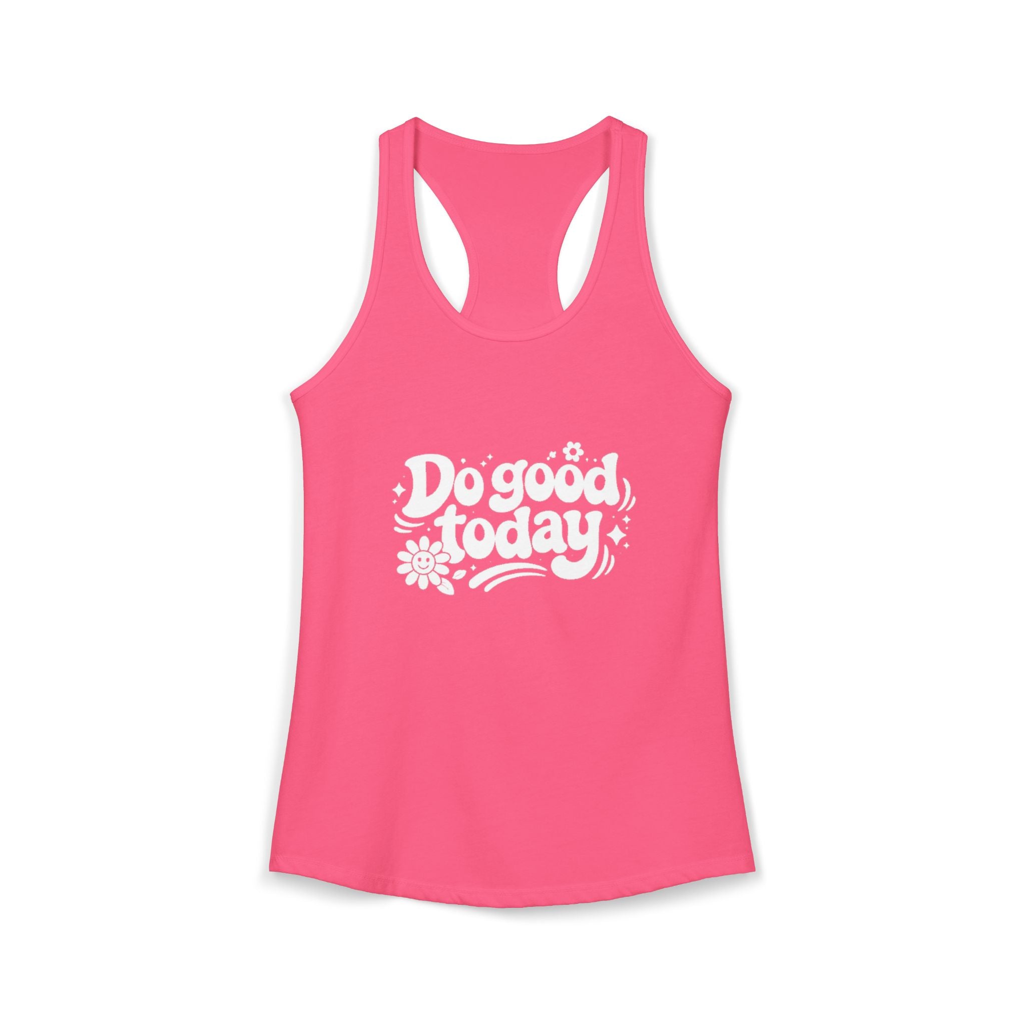 Women's "Do good today" Racerback Tank - OFBA Est 2025 logo