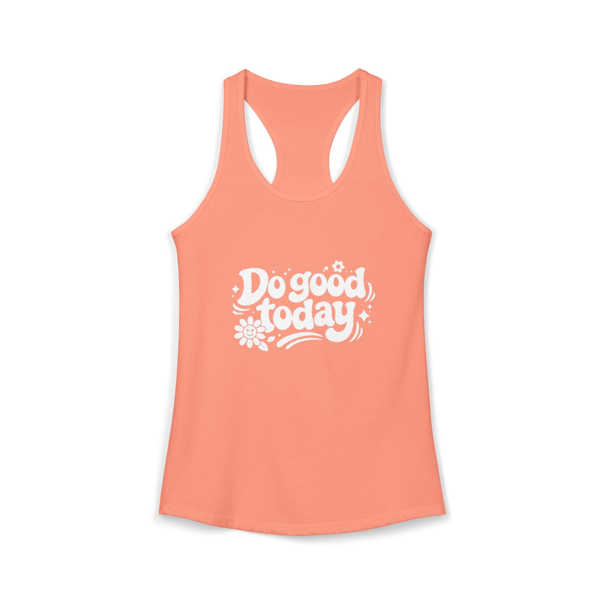 Women's "Do good today" Racerback Tank - OFBA Est 2025 logo