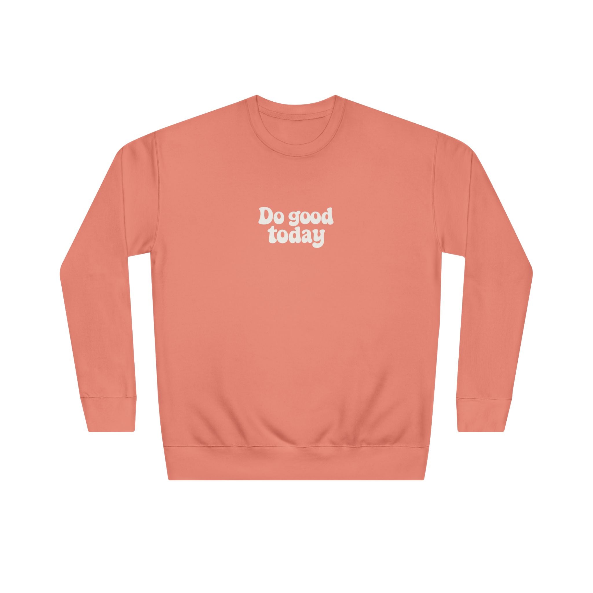 Do Good Today Crewneck Sweatshirt — OBFA Est. 2025 Retro Graphic
