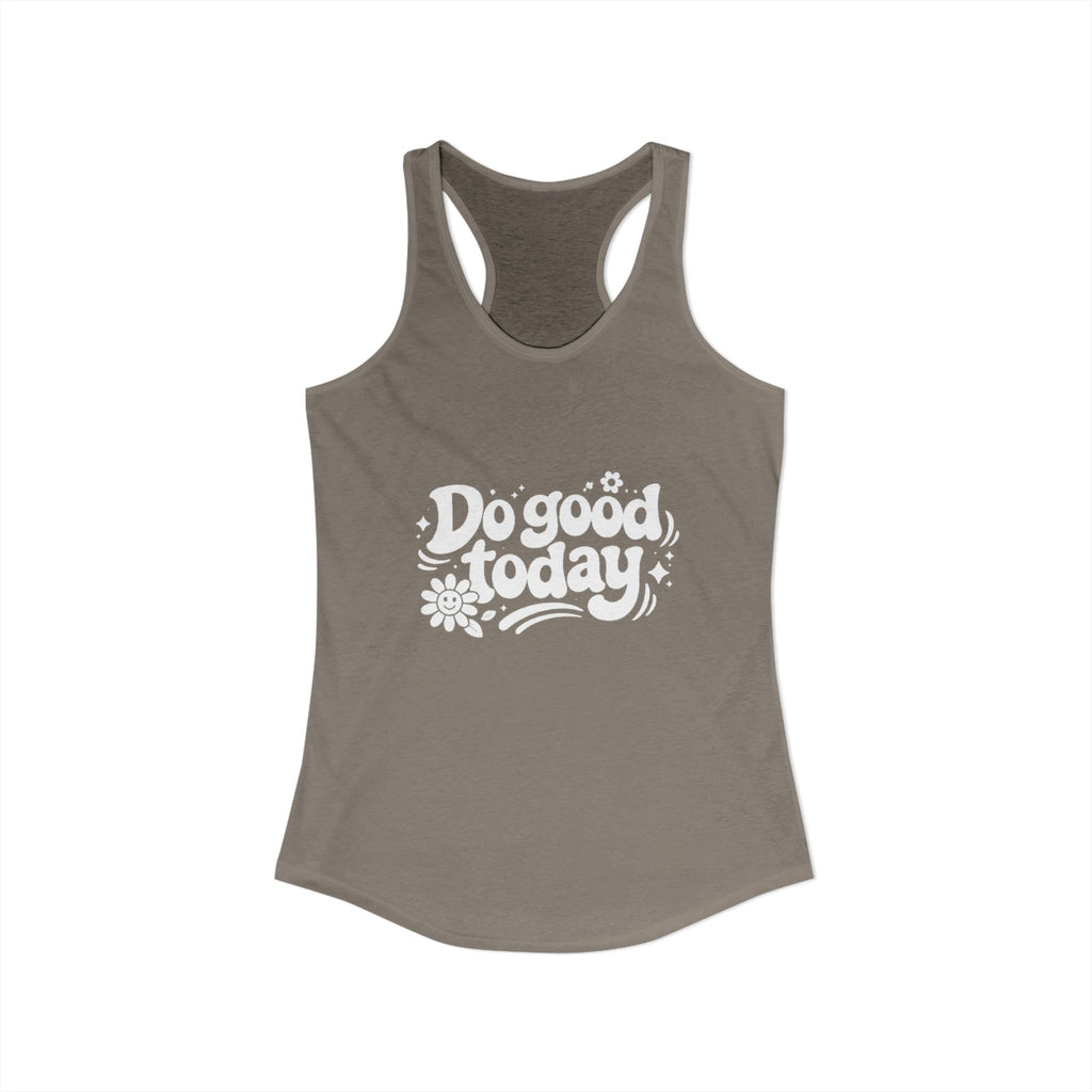 Women's "Do good today" Racerback Tank - OFBA Est 2025 logo