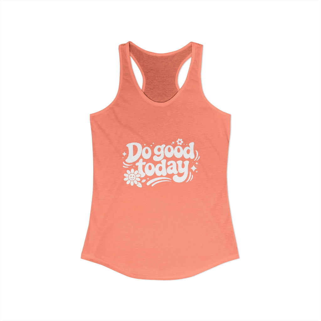 Women's "Do good today" Racerback Tank - OFBA Est 2025 logo