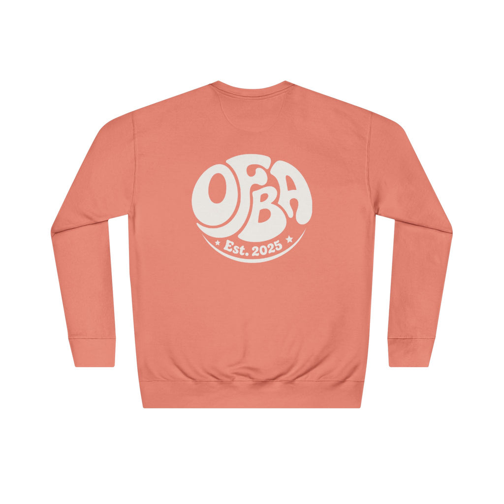 Do Good Today Crewneck Sweatshirt — OBFA Est. 2025 Retro Graphic