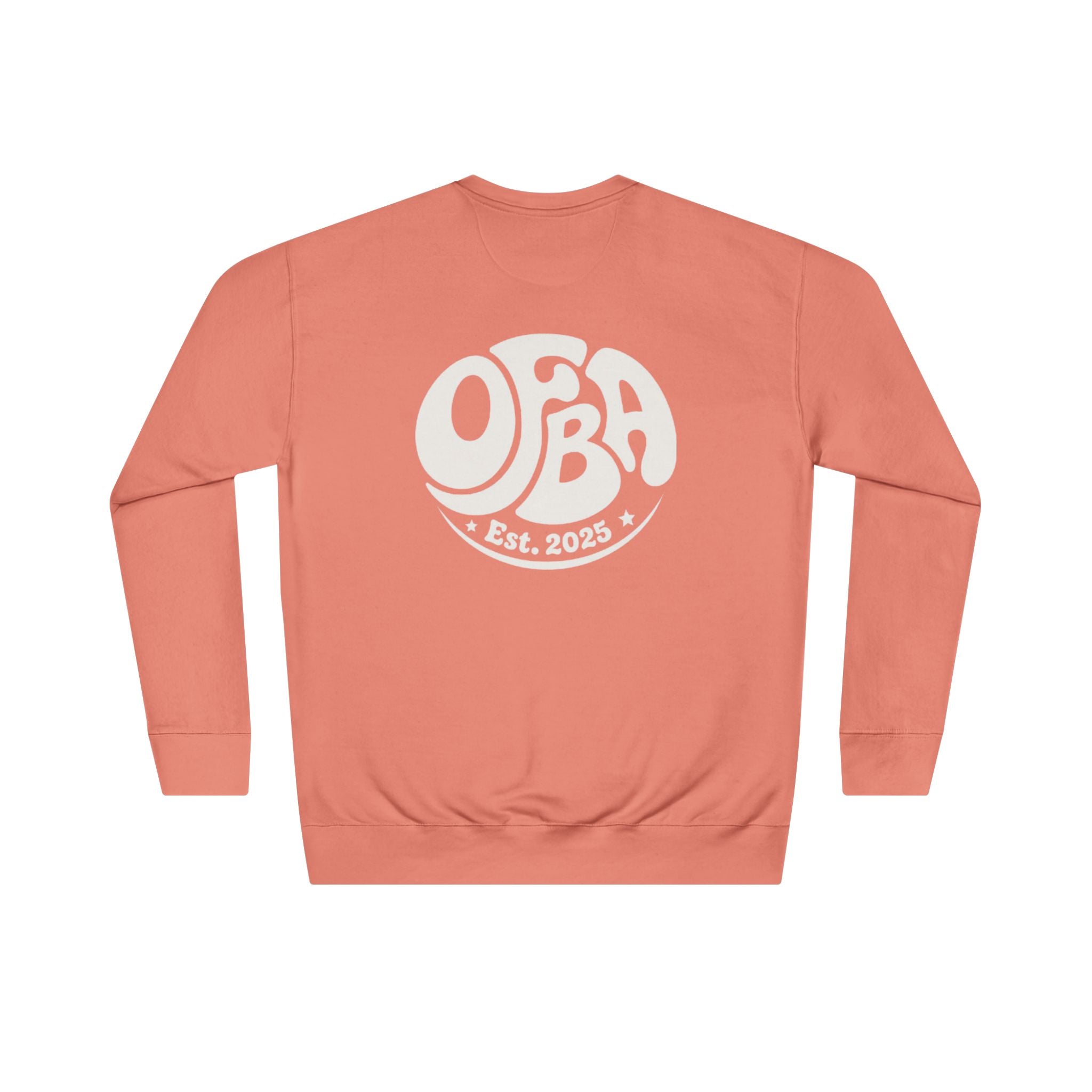 Do Good Today Crewneck Sweatshirt — OBFA Est. 2025 Retro Graphic