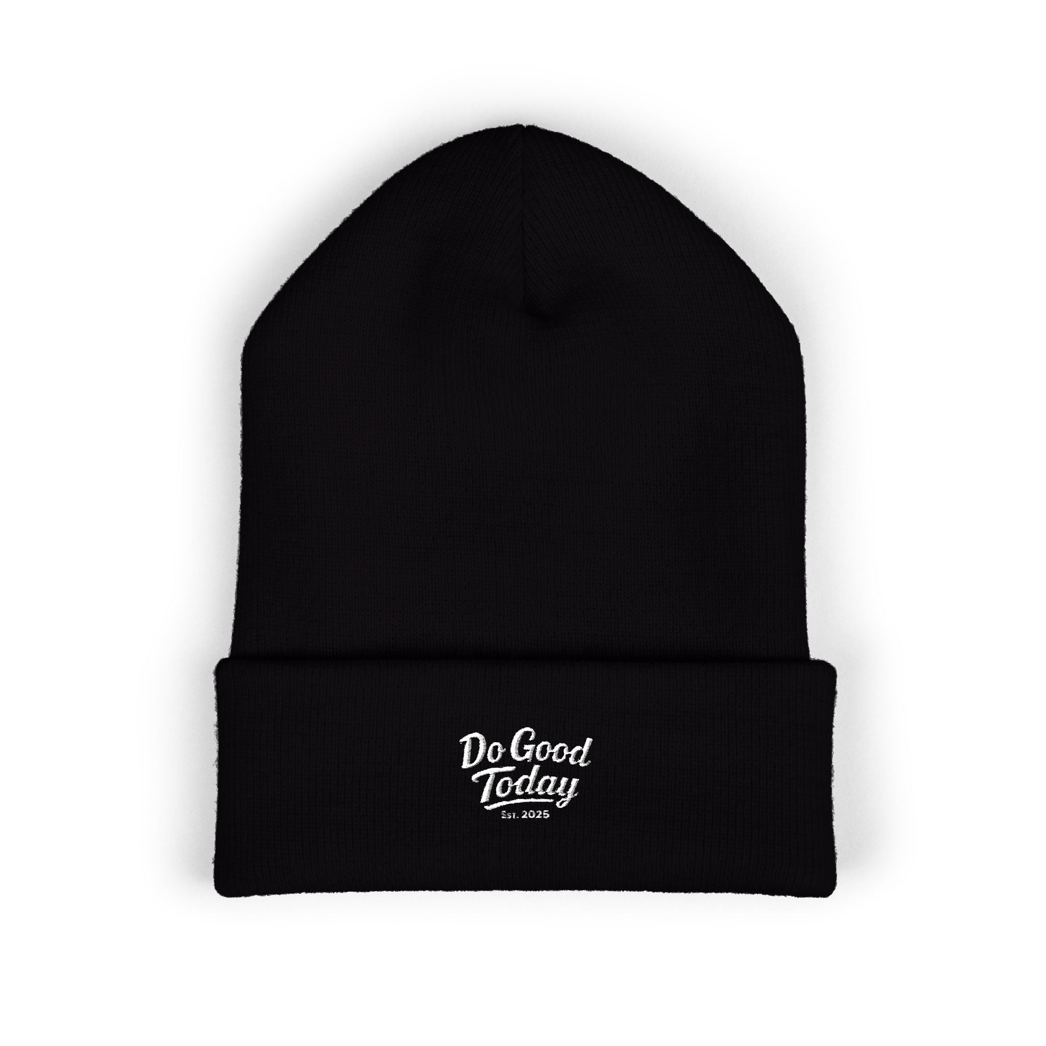 "Do Good Today" Cozy Cuffed Beanie