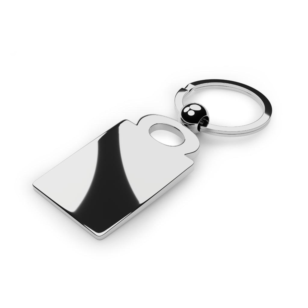 OFBA Rectangle Keyring — “Do Good Today” Motivational Keychain
